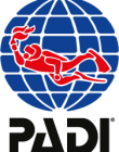 Logo PADI-ok